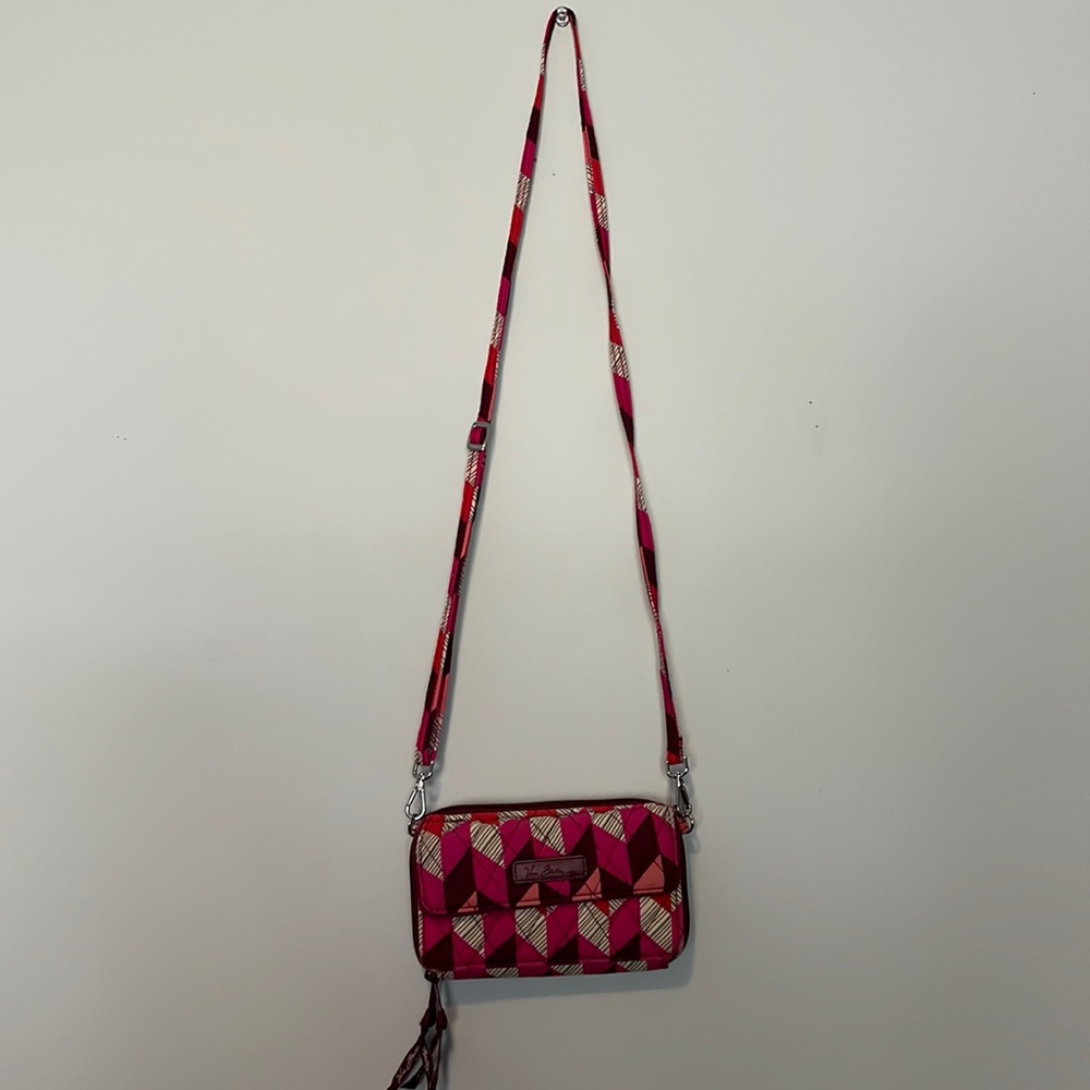 Vera Bradley wallet with strap